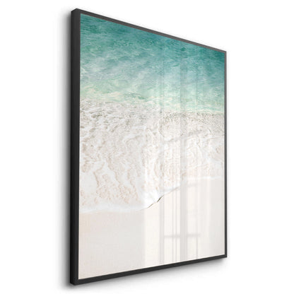 Minimalist Aqua Seafoam - Fine Art