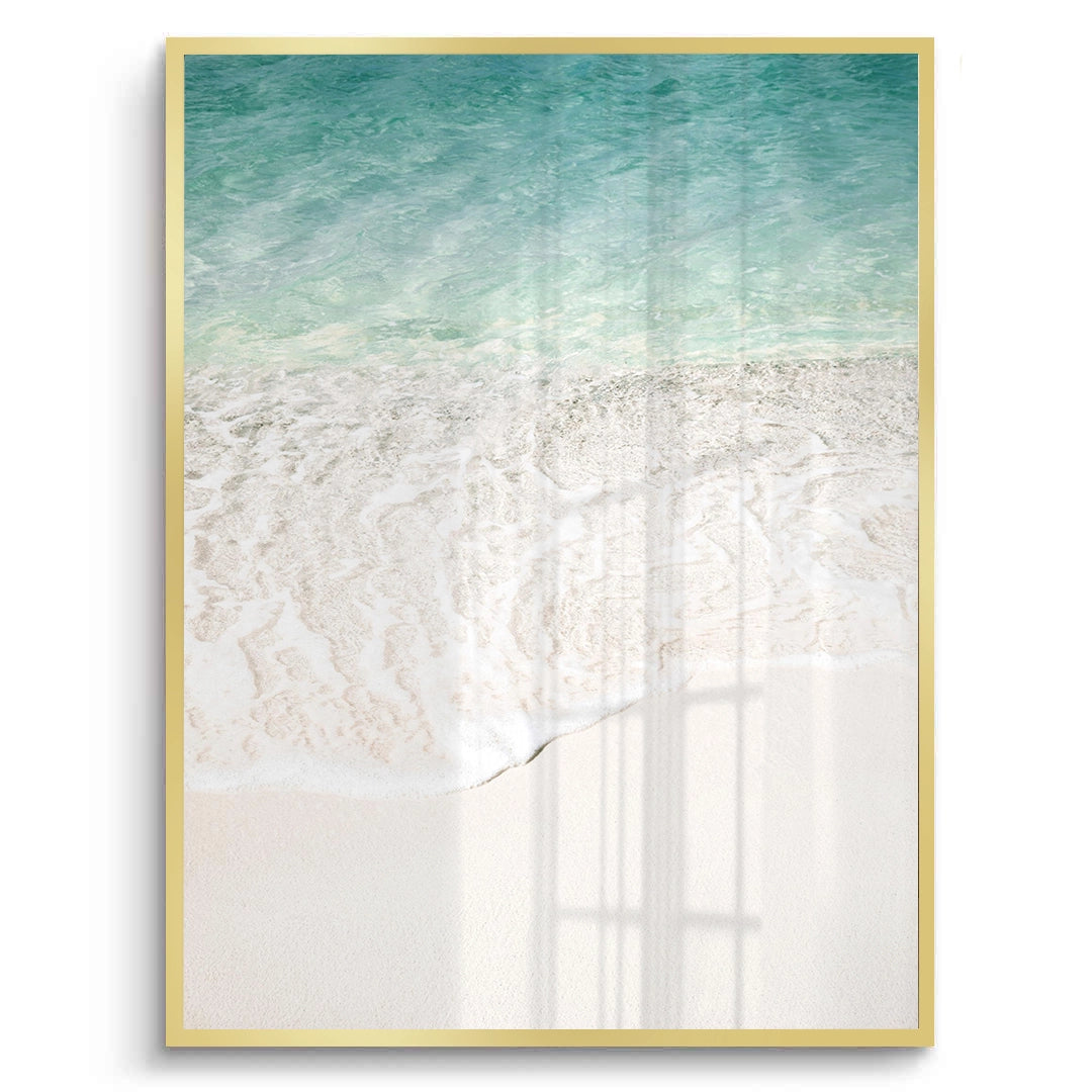 2Minimalist Aqua Seafoam - Fine Art