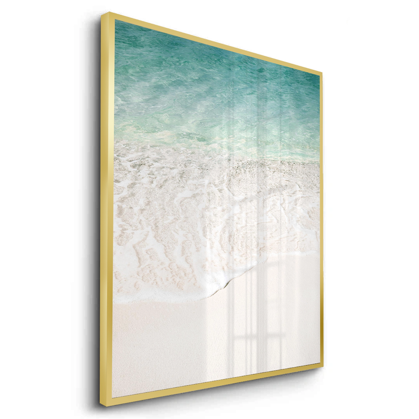 2Minimalist Aqua Seafoam - Fine Art