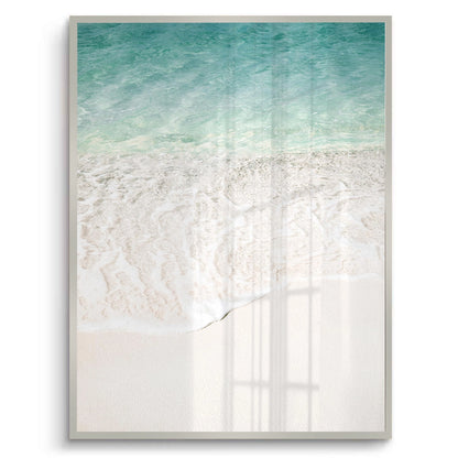Minimalist Aqua Seafoam - Fine Art