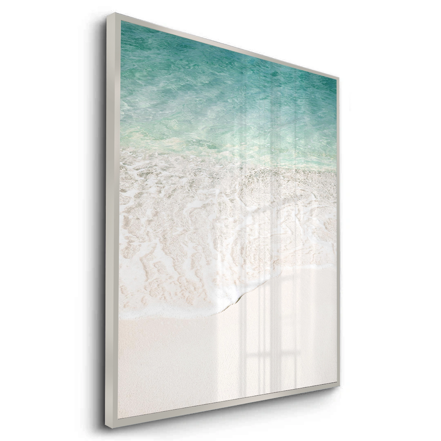2Minimalist Aqua Seafoam - Fine Art