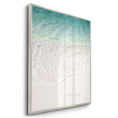 Minimalist Aqua Seafoam - Fine Art