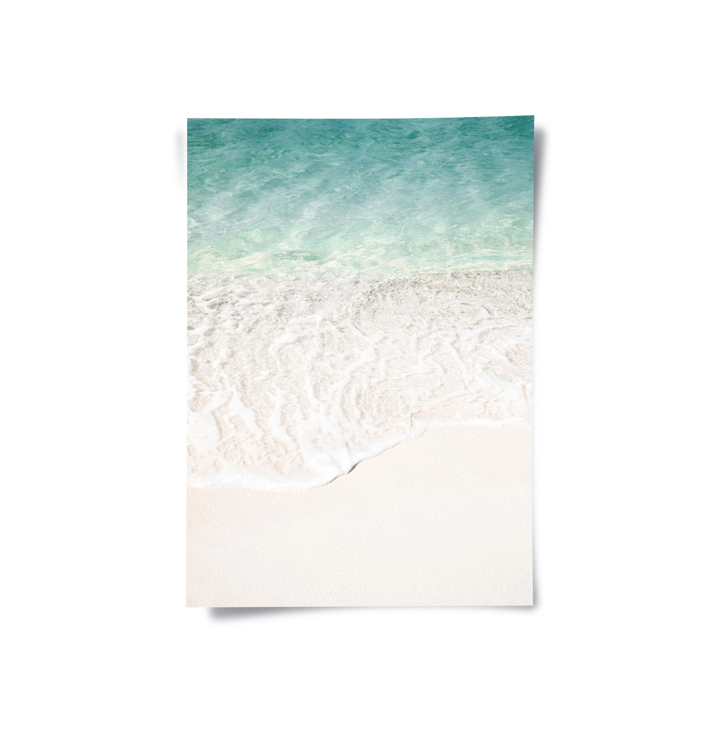 2Minimalist Aqua Seafoam - Poster