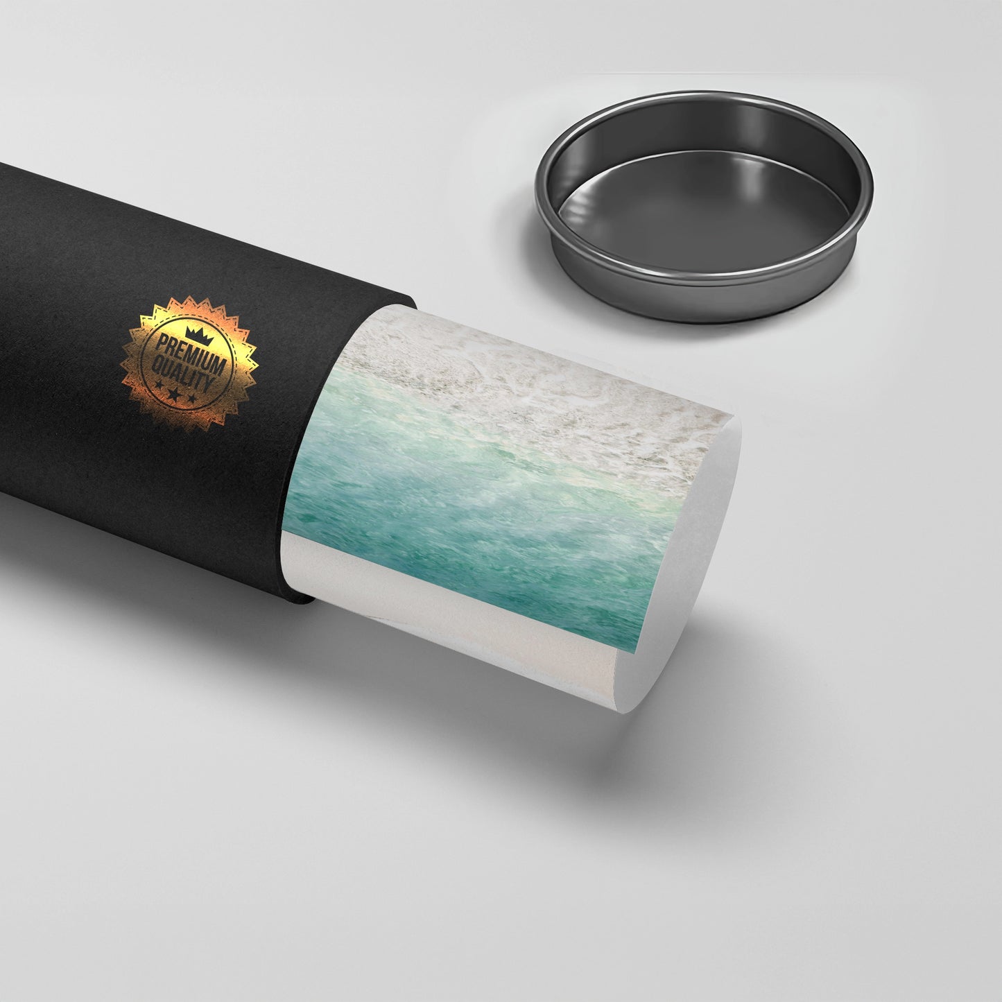 2Minimalist Aqua Seafoam - Poster