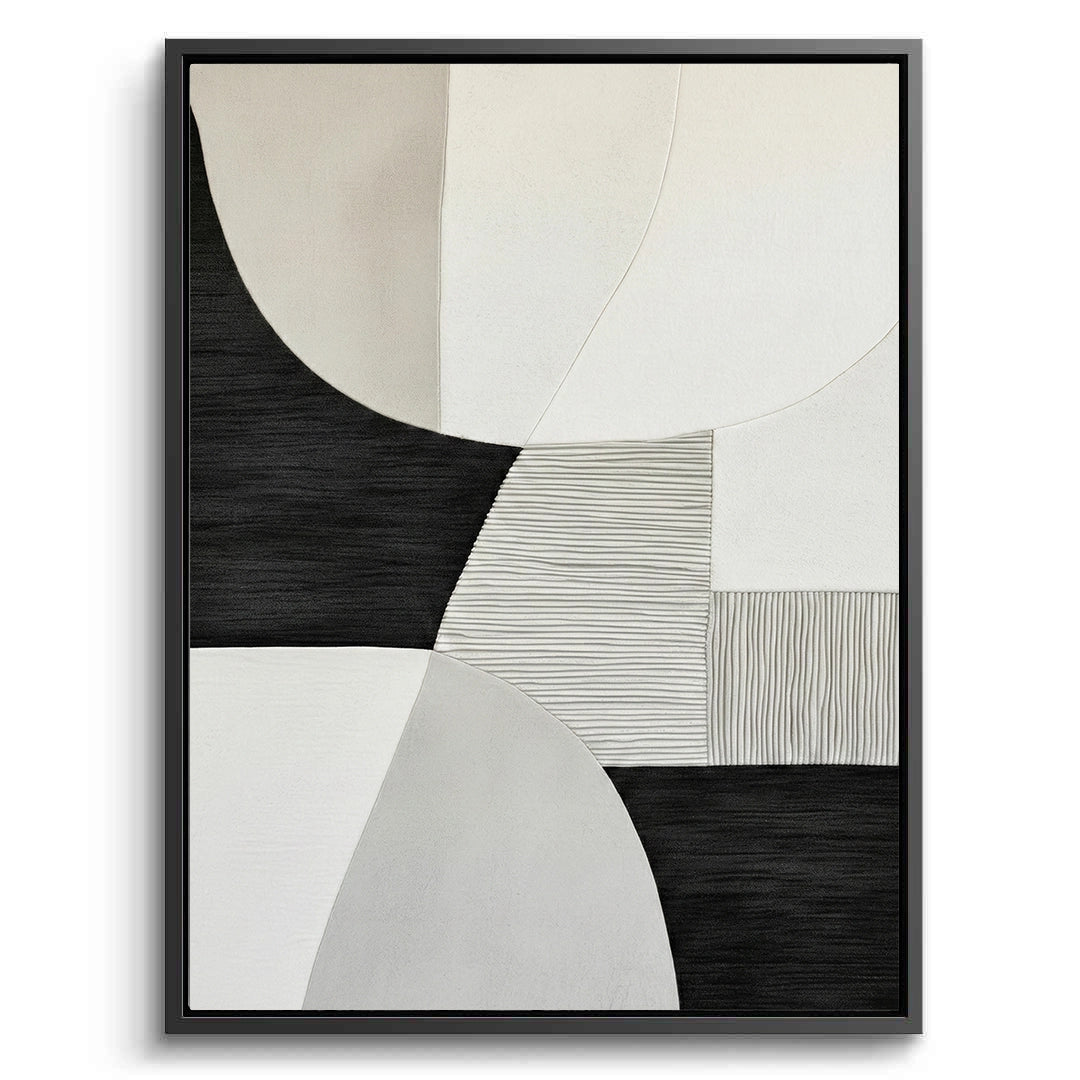 2Minimalist Black Ridge Painting #MBRI440