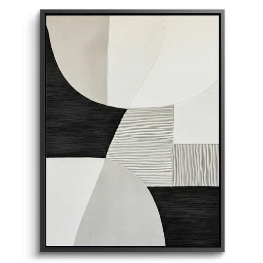 Minimalist Black Ridge Painting #MBRI440