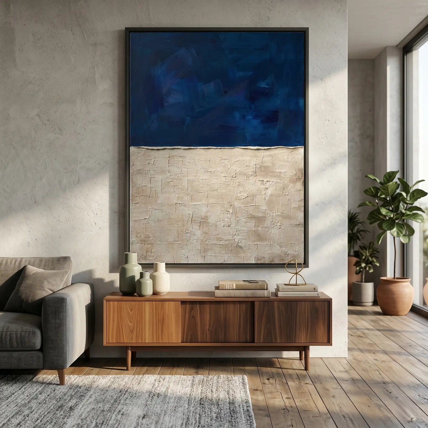 2Minimalist Blue Split #MBS914
