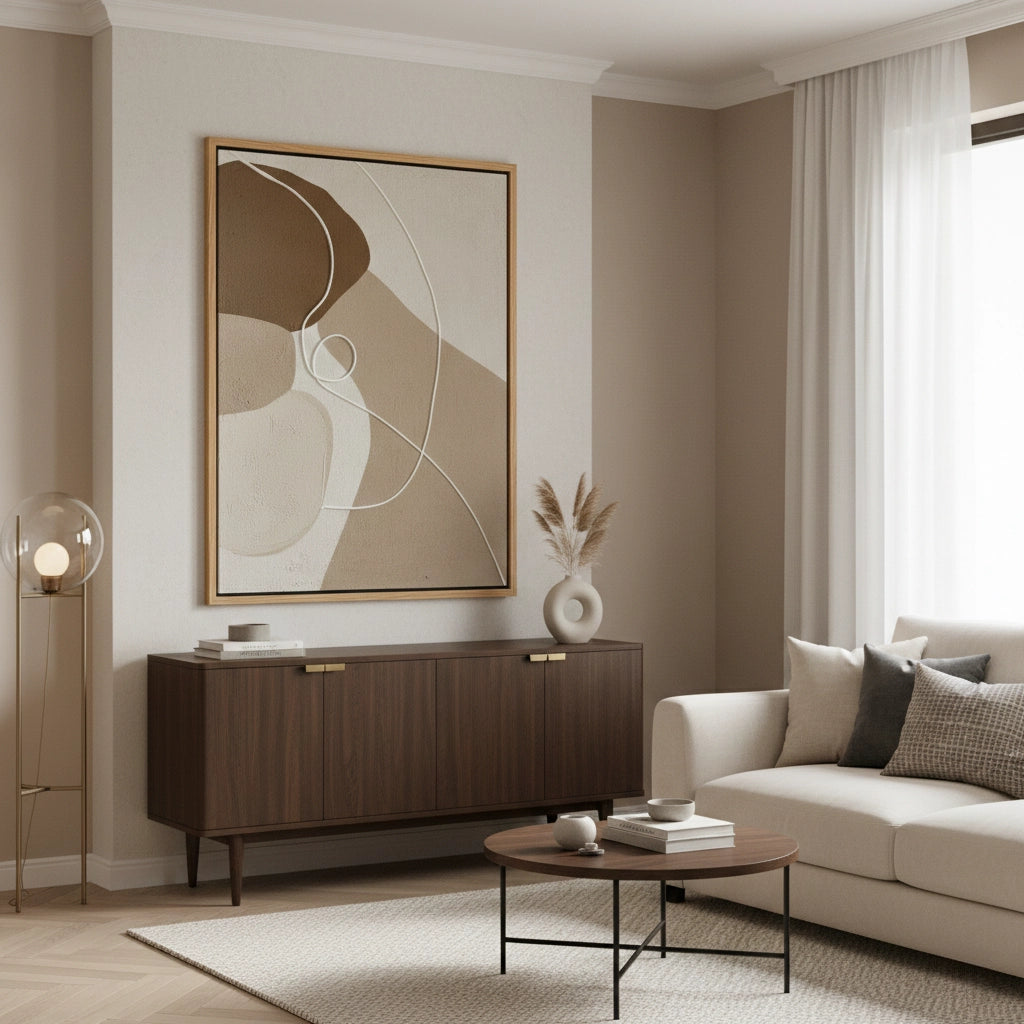 2Minimalist Boho Motif Painting #MBMO440