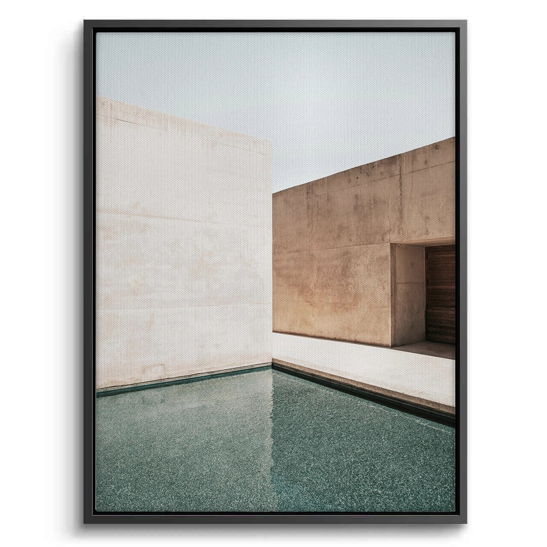 2Minimalist Brutalist - Canvas