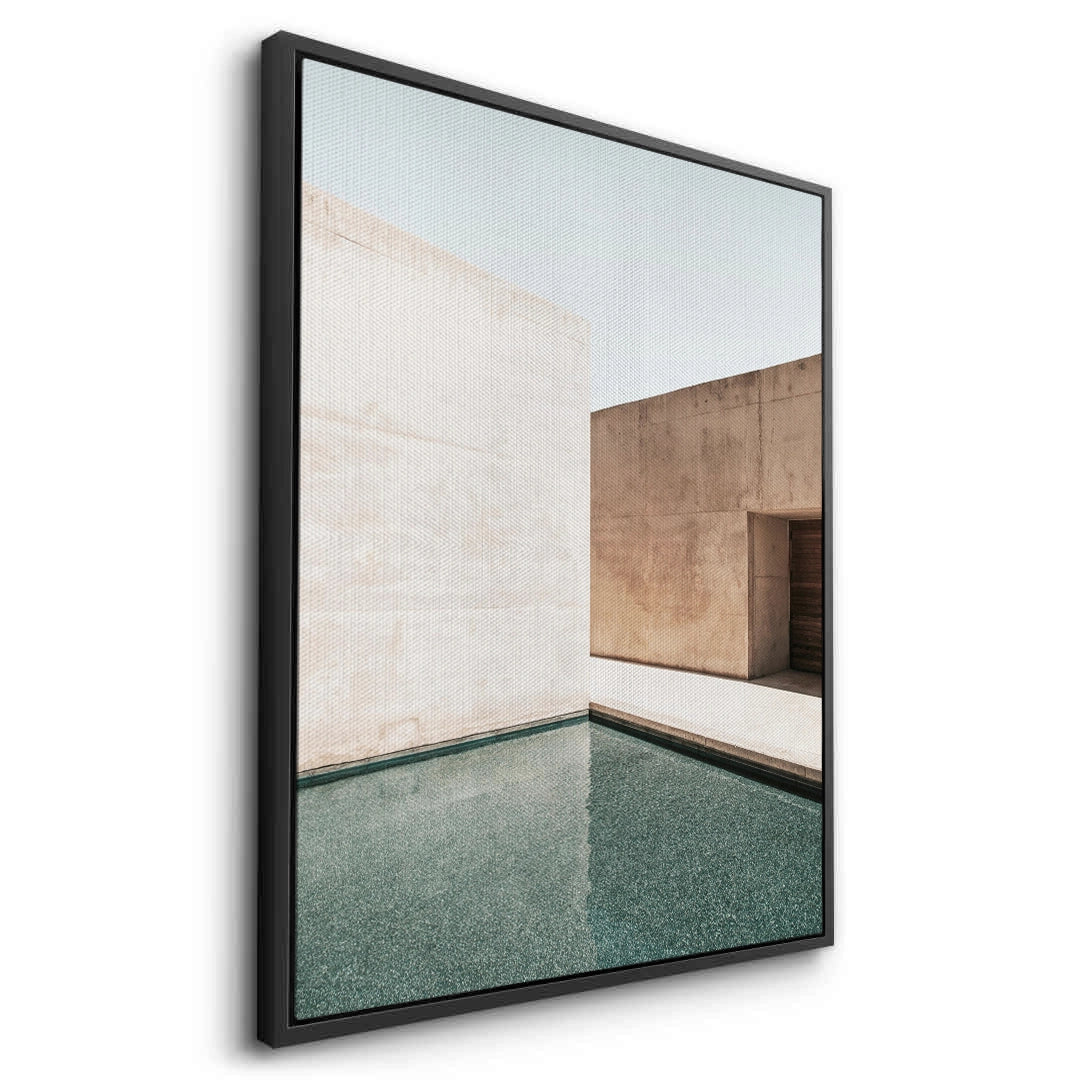 2Minimalist Brutalist - Canvas