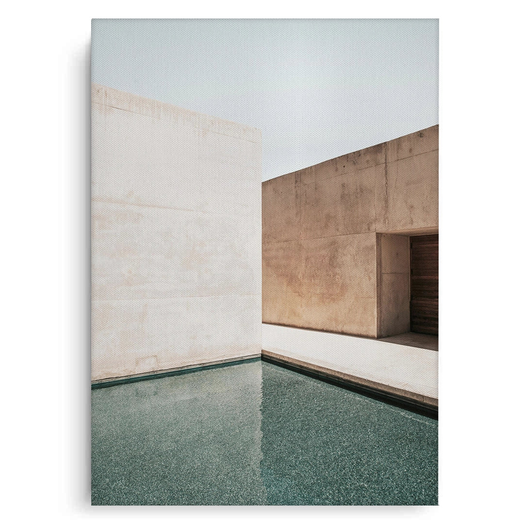 2Minimalist Brutalist - Canvas