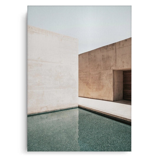 Minimalist Brutalist - Canvas
