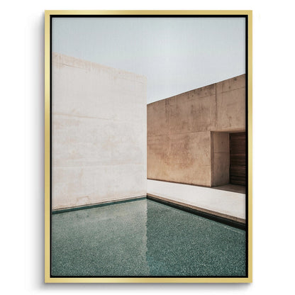 Minimalist Brutalist - Canvas