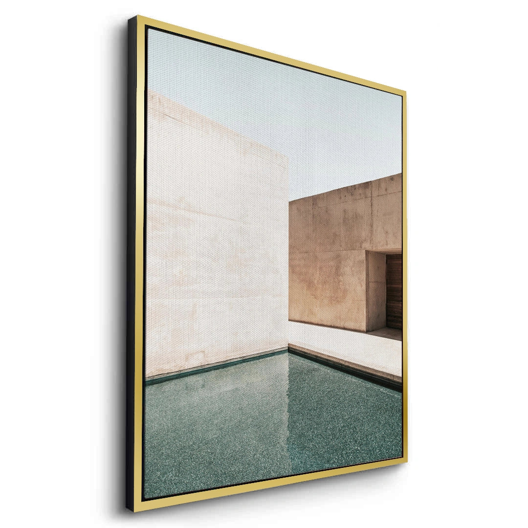 2Minimalist Brutalist - Canvas