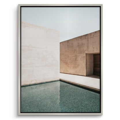 Minimalist Brutalist - Canvas