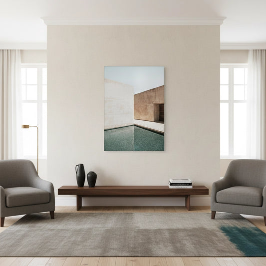 Minimalist Brutalist - Canvas