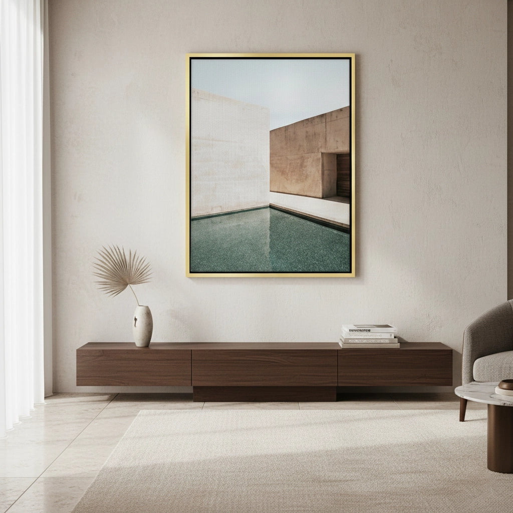 2Minimalist Brutalist - Canvas