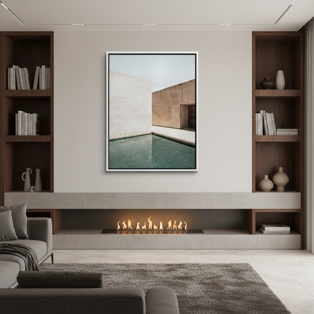 2Minimalist Brutalist - Canvas