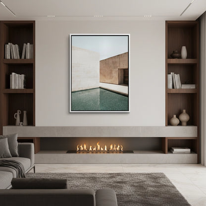 Minimalist Brutalist - Canvas