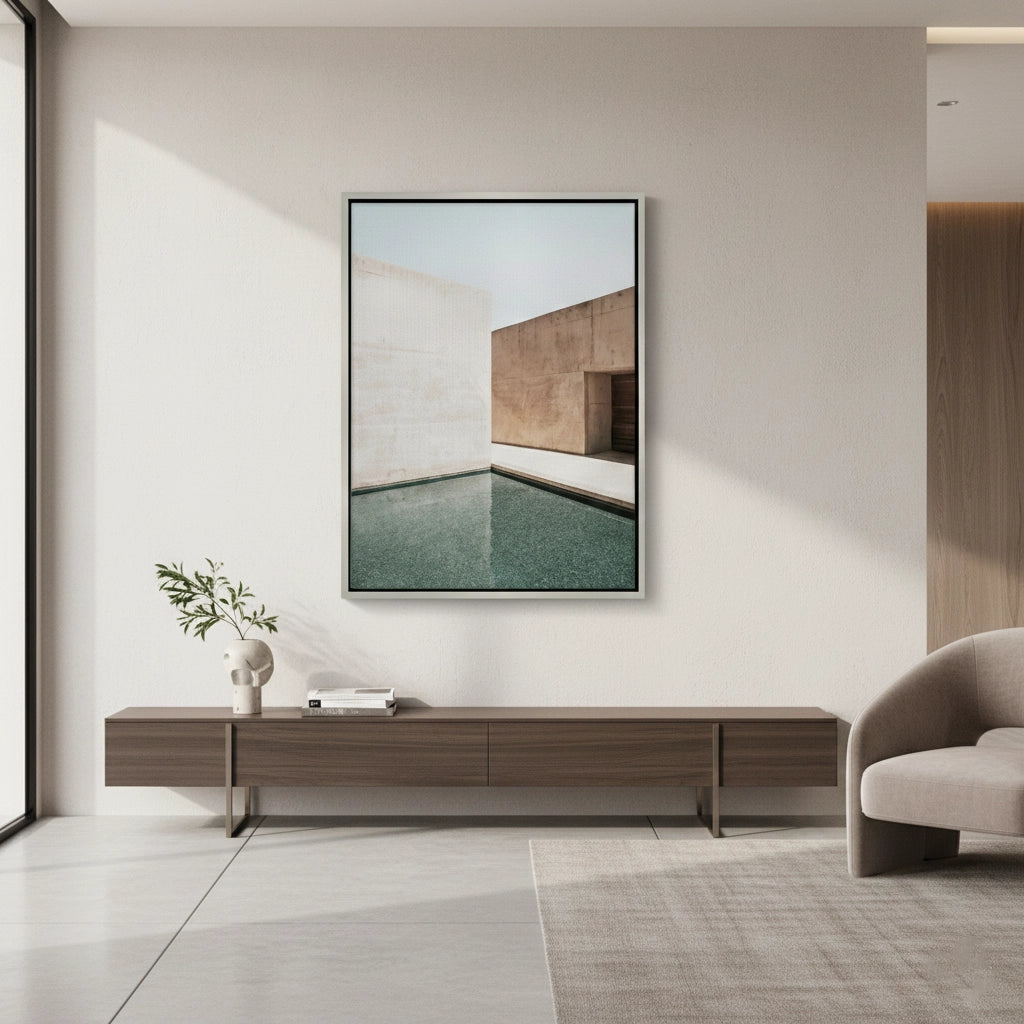 2Minimalist Brutalist - Canvas