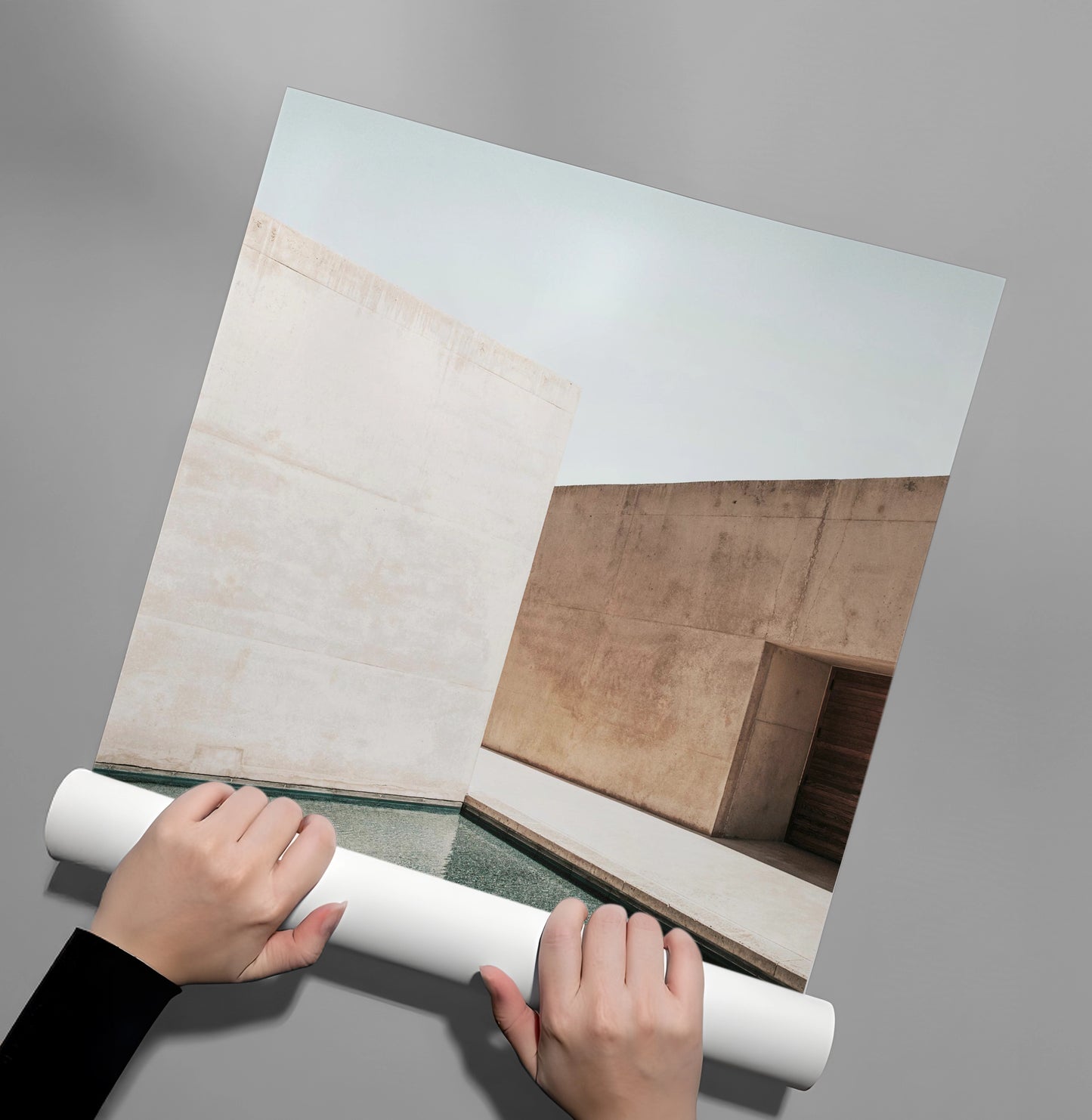 2Minimalist Brutalist - Poster