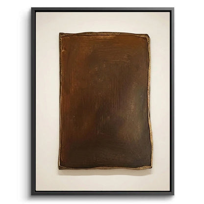 Minimalist Burnished Abstract Painting #MBAB330