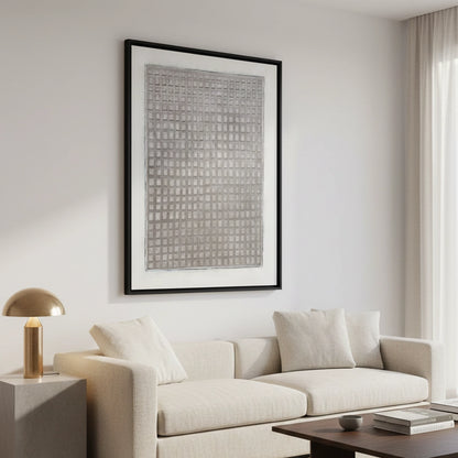 Minimalist Concrete Pattern Painting #MCPA440