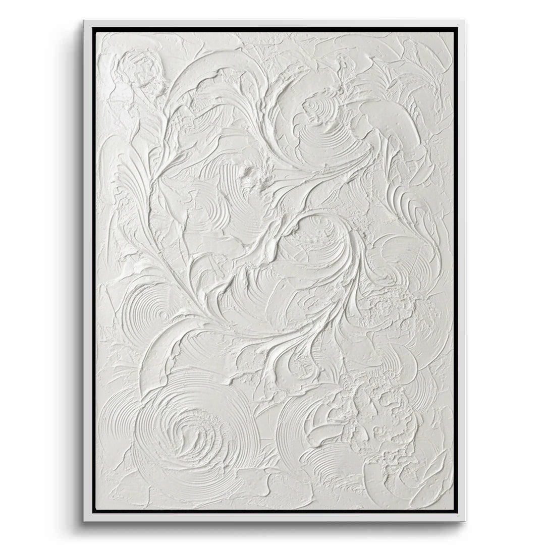 2Minimalist Cream Garden Painting #MCGA440