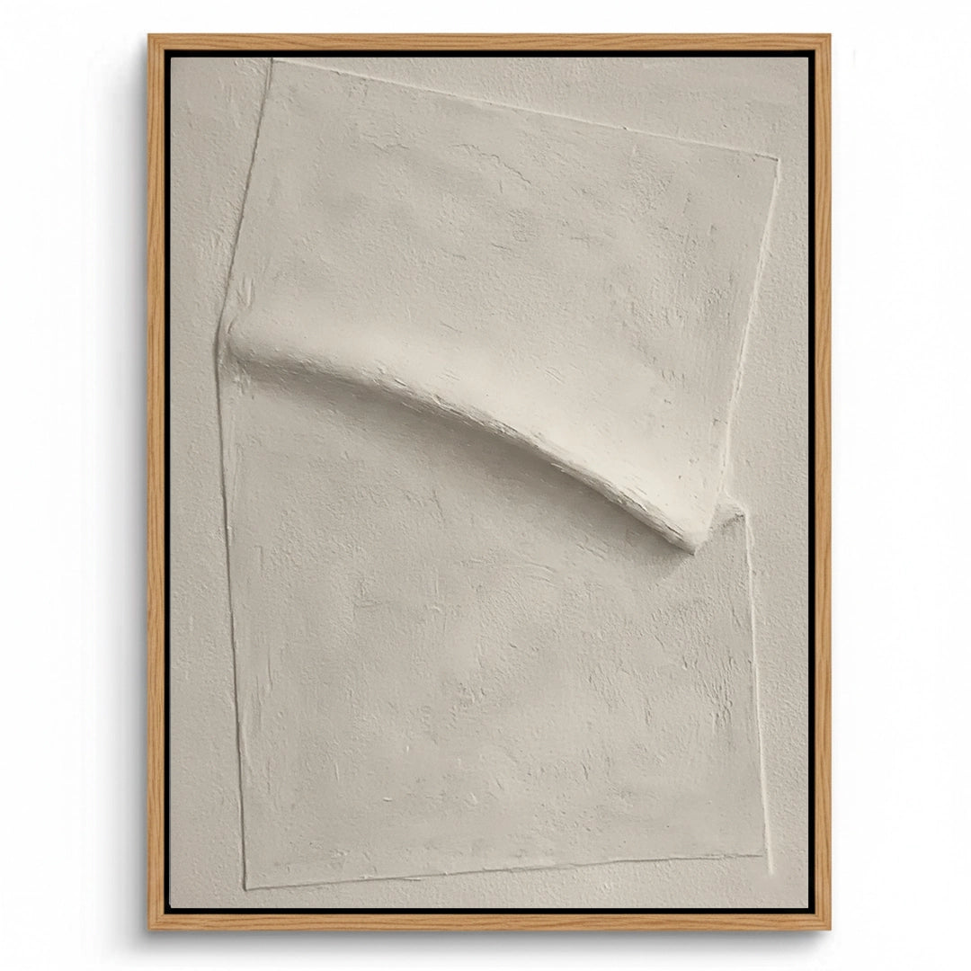 2Minimalist Cream Layer Painting #MCLA440