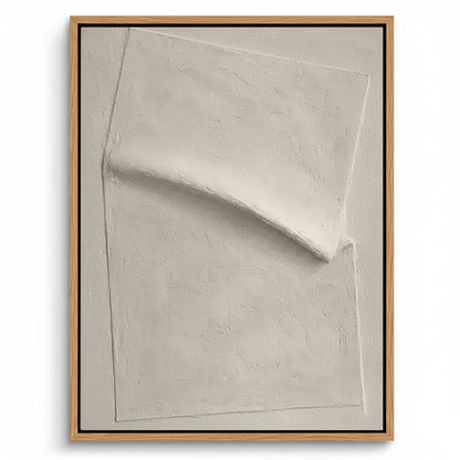 Minimalist Cream Layer Painting #MCLA440