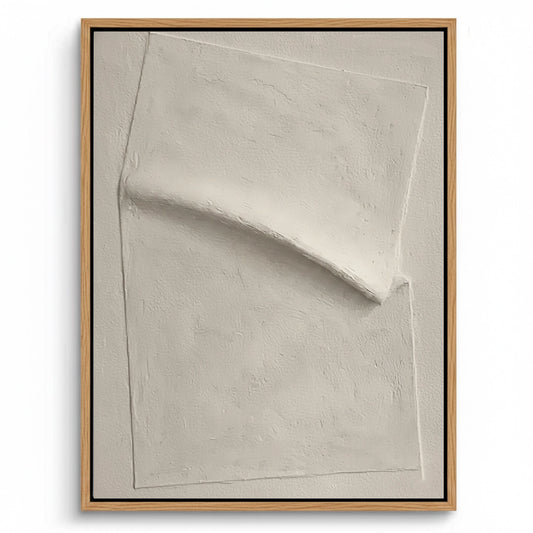Minimalist Cream Layer Painting #MCLA440