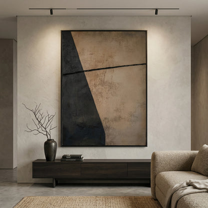 Minimalist Divide minimalist wall decor, elegant abstract art, premium UAE home accent