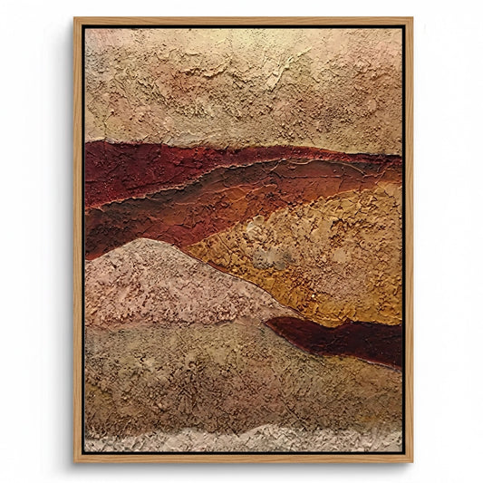 Minimalist Earthy Ridge Painting #MERI220