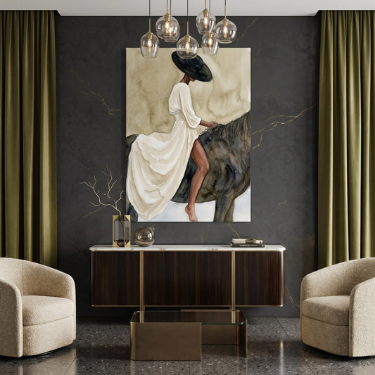 Minimalist Equestrian - Canvas