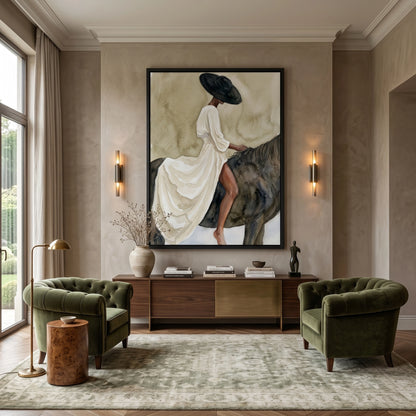 Minimalist Equestrian - Canvas