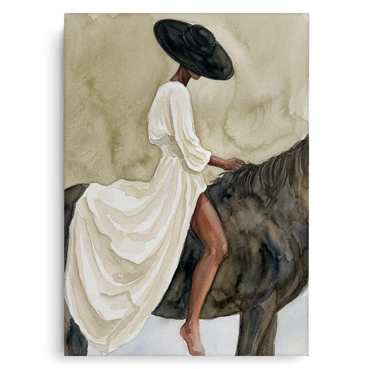 Minimalist Equestrian - Canvas