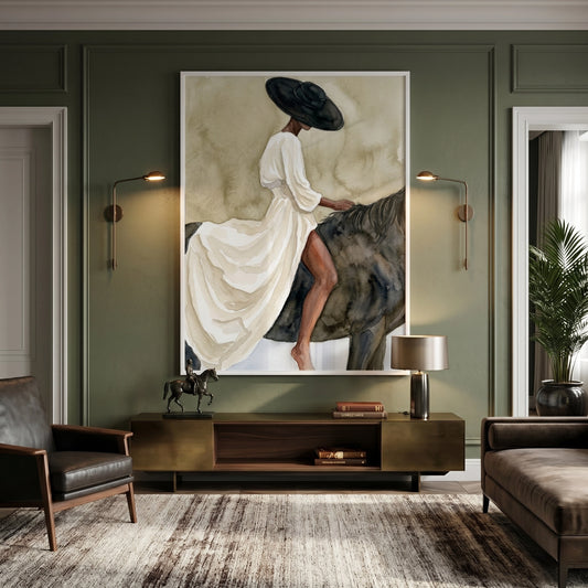 Minimalist Equestrian - Fine Art