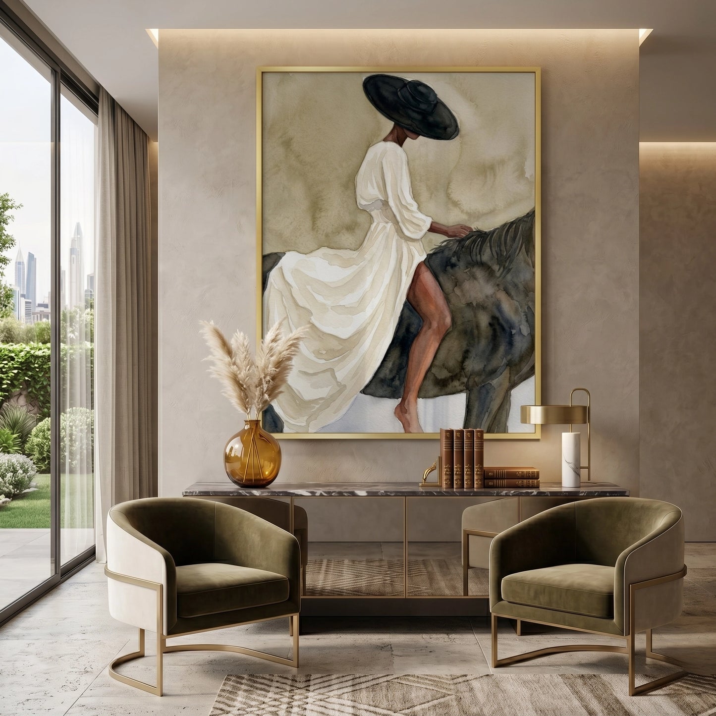 2Minimalist Equestrian - Fine Art