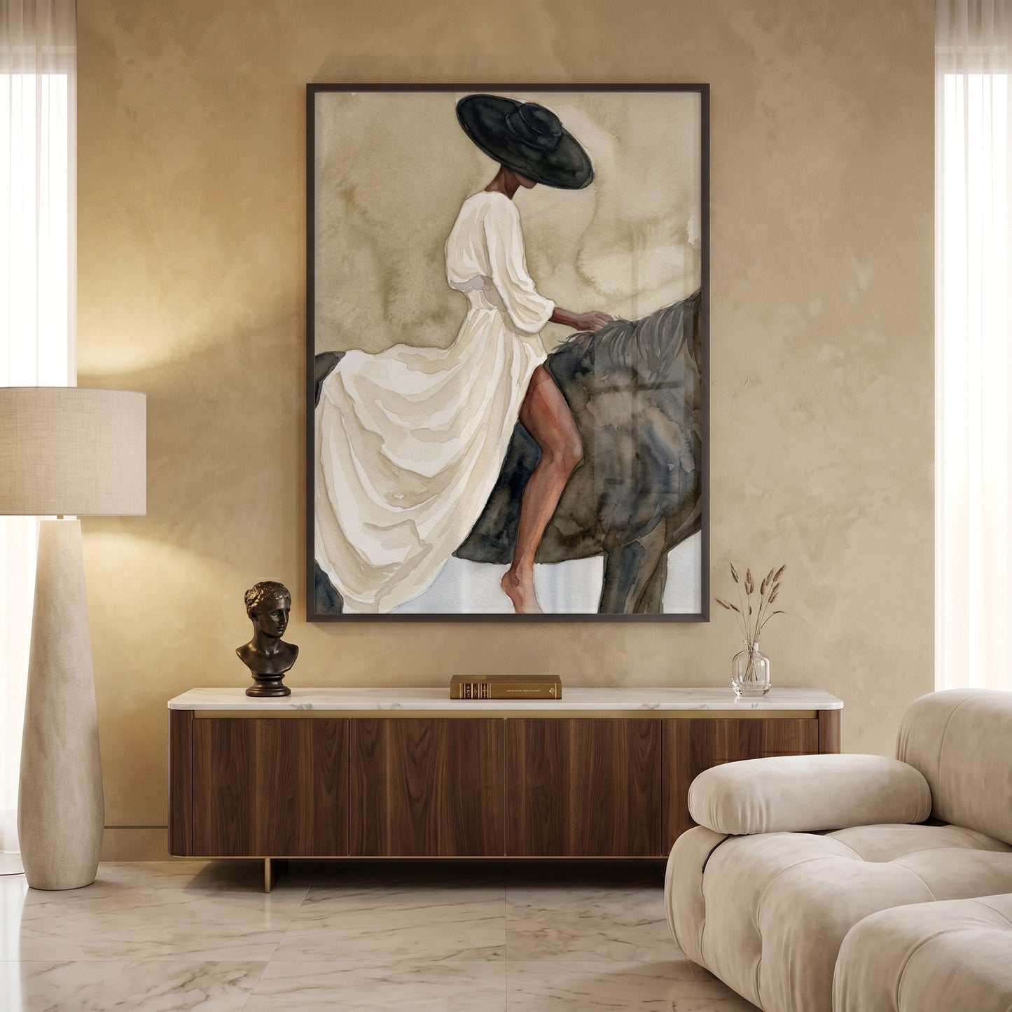 2Minimalist Equestrian - Fine Art