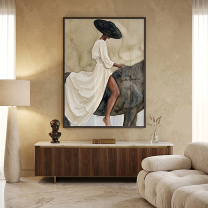 Minimalist Equestrian - Fine Art