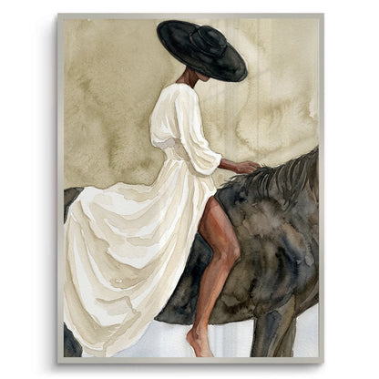 Minimalist Equestrian - Fine Art