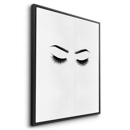 Minimalist Eyelashes - Canvas