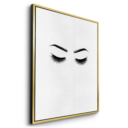 Minimalist Eyelashes - Canvas