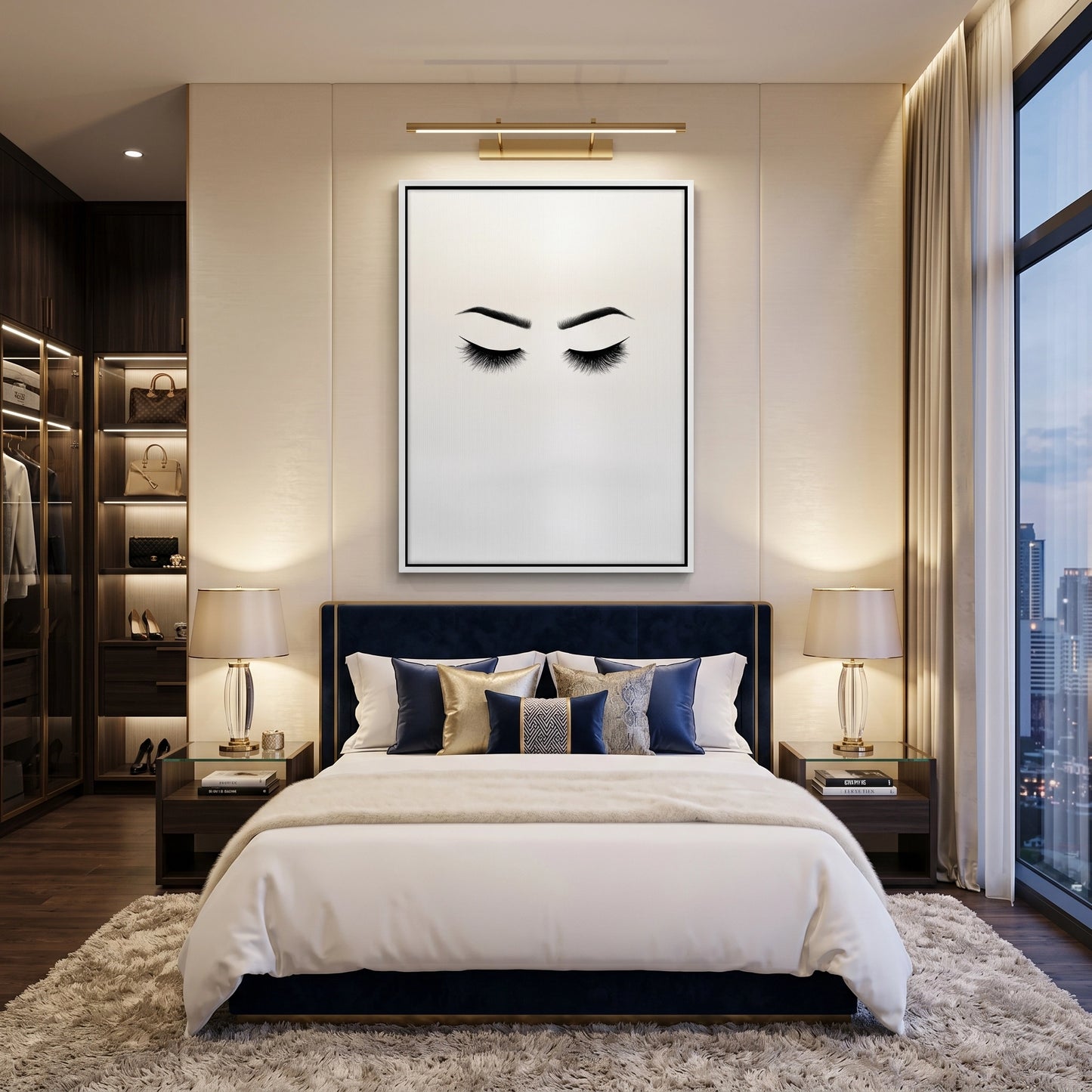 2Minimalist Eyelashes - Canvas