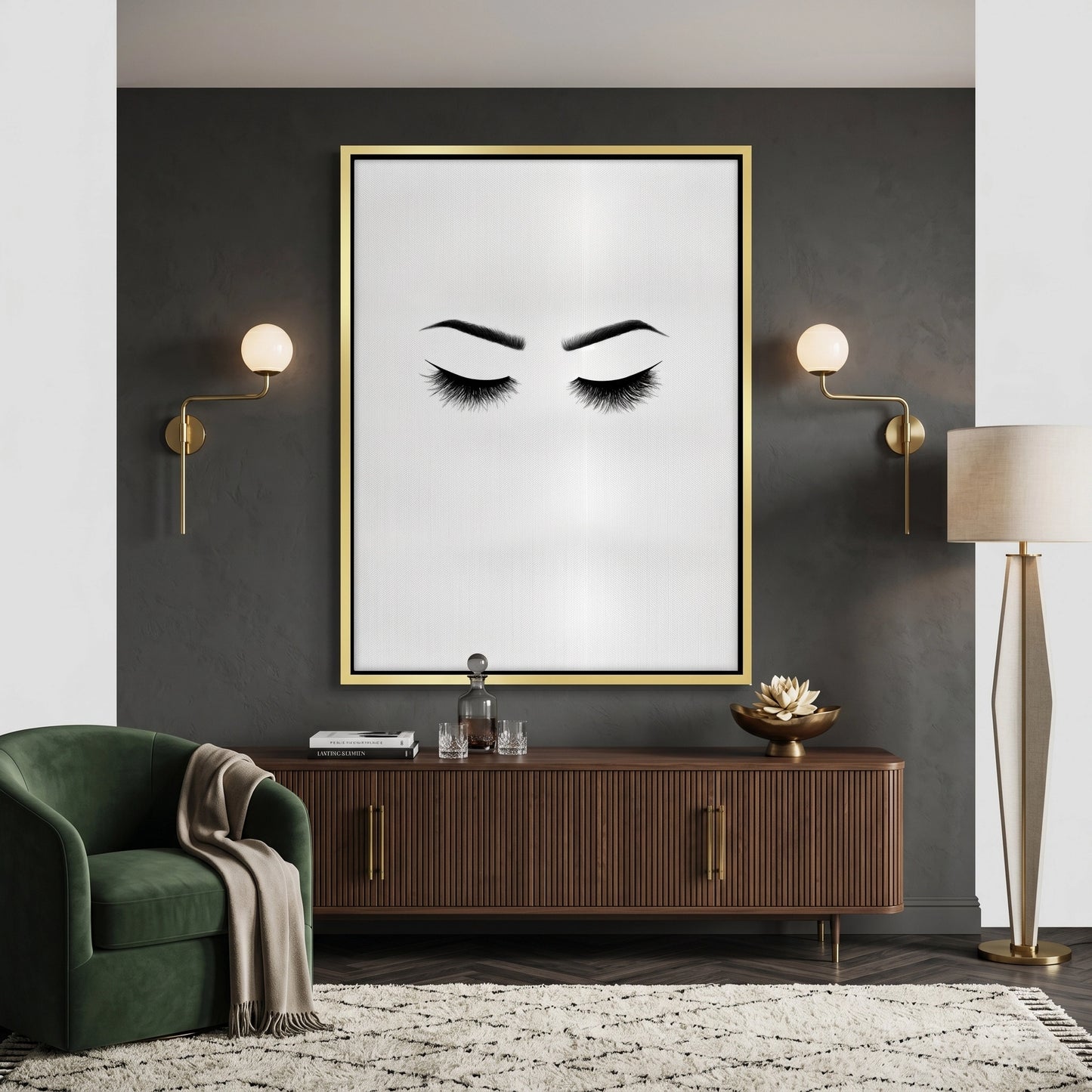 2Minimalist Eyelashes - Canvas
