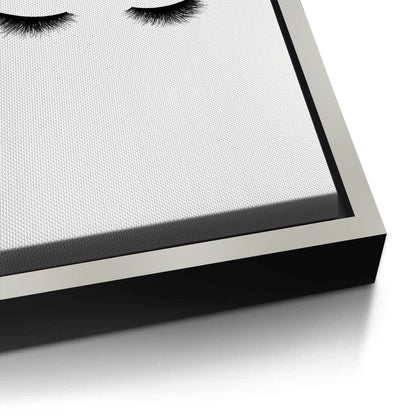Minimalist Eyelashes - Canvas