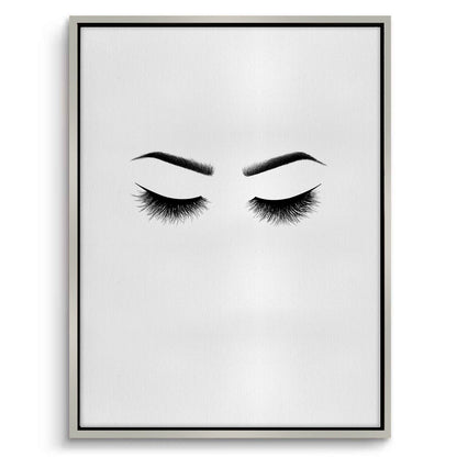 Minimalist Eyelashes - Canvas