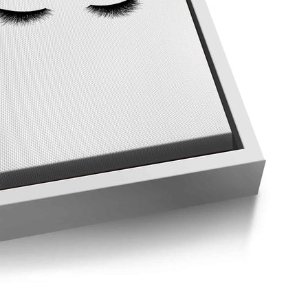 Minimalist Eyelashes - Canvas