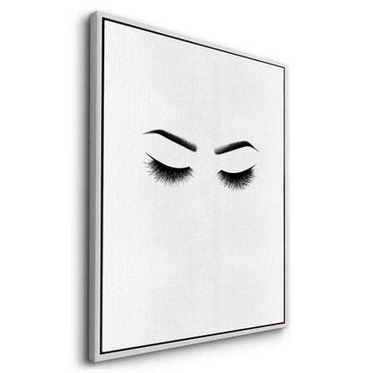 Minimalist Eyelashes - Canvas