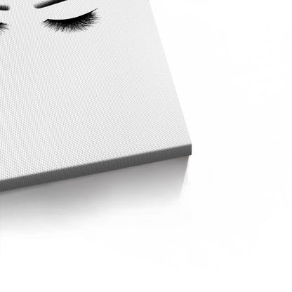 Minimalist Eyelashes - Canvas
